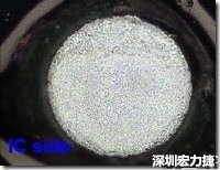 红墨水染红测试分析-IC面，允收