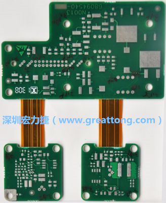 FPCB可作為多片功能載板的連接軟式板材。