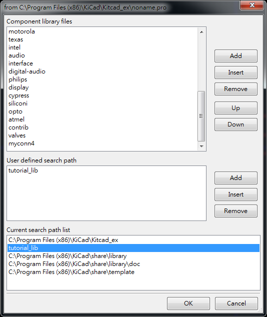 上下两个视窗都Add 你的library ，在library browser 就可以找到你的library