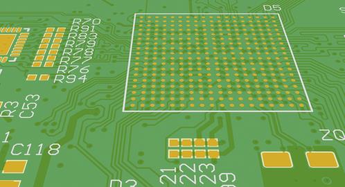 图1.1.2  在先进PCB设计中，几乎不可能实现垂直布线
